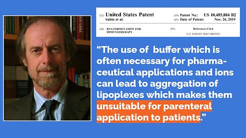 2019 BioNTech patent admits: mRNA jabs unsuitable as pharmaceutical product because toxic, unstable