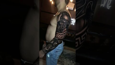 Is This The Most Badass Greek Warrior Tattoo