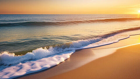 Experience Total Relaxation: Let Soothing Ocean Waves Wash Away Your Worries
