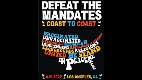 **End The Mandates Coast To Coast**