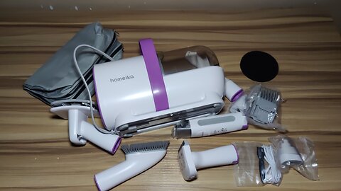 Homeika Dog Vacuum Grooming Kit