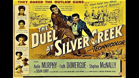 THE DUEL AT SILVER CREEK 1952 Gunslinger Audie Murphy Joins Forces with Town Marshal FULL MOVIE in HD