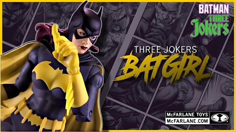 McFarlane Toys DC Multiverse The 3 Jokers Batgirl Figure @The Review Spot