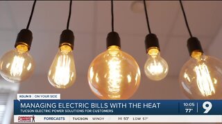 Controlling electric bills over the hot summer months