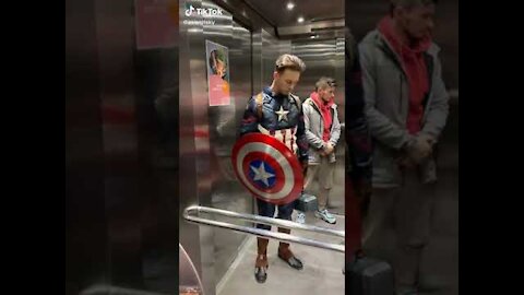Zelenitsky Captain America tiktok short video
