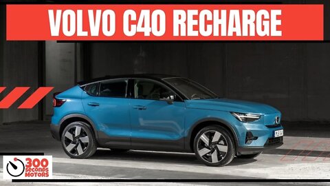 VOLVO C40 RECHARGE with 408 hp, a beautiful and efficient electric suv coupé - a Visual Review