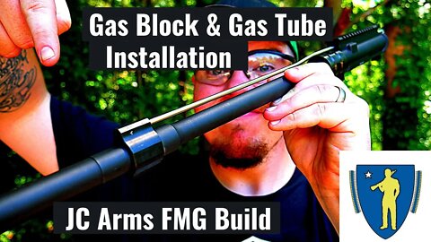 Gas Block & Gas Tube Install JC Arms Fixed Mag AR15!!!!!!