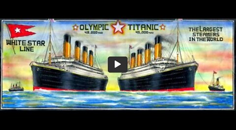 Contrary to popular belief it wasn't the Titanic that sank it was her sister ship the Olympic