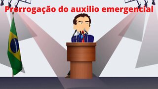 Bolsonaro fala do Novo auxilio Emergencial