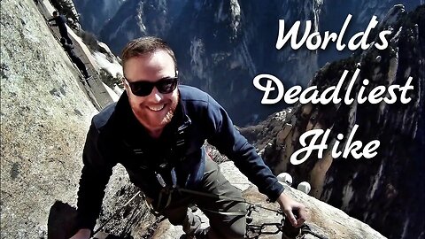 World's Deadliest Hike | Mount Huashan Plank Walk | Backpacking China
