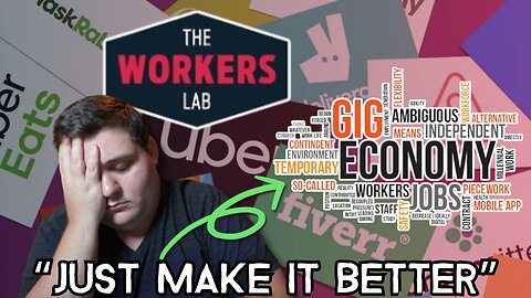 The Workers Lab REVEALS How to Fix the Gig Economy! Beyond Doordash UberEats and Grubhub!