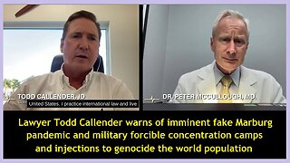 💥Attorney Todd Callender Warns of an Imminent Fake Marburg Pandemic Which May Include Forced Containment and Mandatory Vaccination! 👉 Marburg Treatment Below 👇
