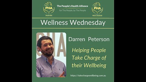 Wellness Wednesday with Darren Peterson ~ Mental Health First Aid