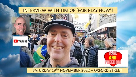 Interview with Tim of 'Fair Play Now'!