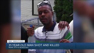 Man killed in shooting at 37th and Burleigh, police seek suspects