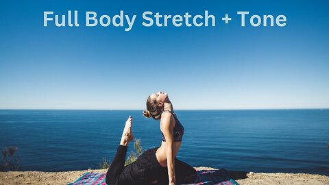 YOGA WORKOUT | Intermediate Full Body Stretch + Tone |