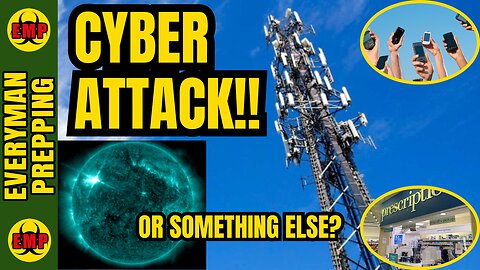 ⚡ALERT: Nationwide Cyber Attack - X Class Solar Flare - Cellular Service Down & Pharmacies Offline