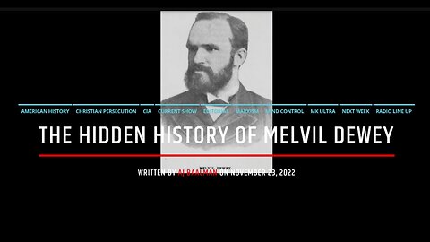 The Hidden History Of Melvil Dewey