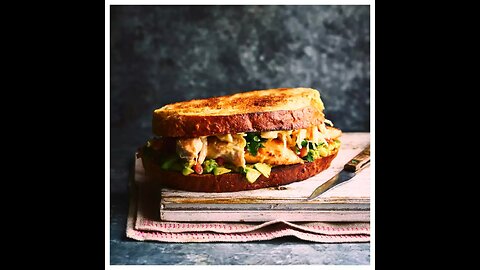 Chicken toast sandwich