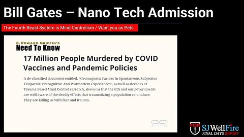 VACCINE mRNA NANOTECHNOLOGY,THE NEFARIOUS TECHNOLOGY & PATENTS RELATED TO THE GREAT RESET AGENDA