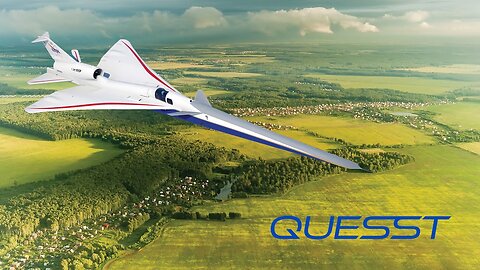 Quesst Plane : Super Sonic Speed Never Sounded So Quiet