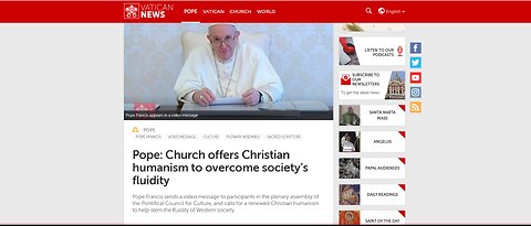 The Secular Humanism of Pope Francis