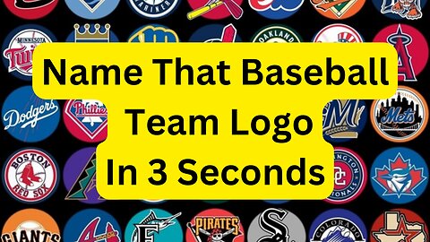MLB Logo Trivia: Can You Guess Every Major League Teams in 3 Seconds? | Test Baseball Knowledge!