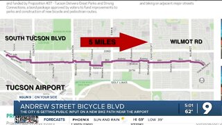 City gets public input on new bike path project near Tucson airport