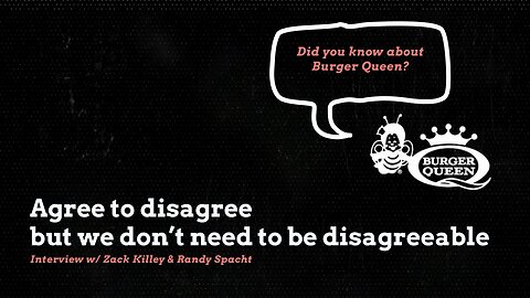 Agree to disagree but we don’t need to be disagreeable: Interview w/ Zack Killey & Randy Spacht