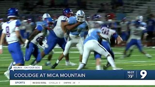 Mica Mountain defeats Coolidge, 13-7