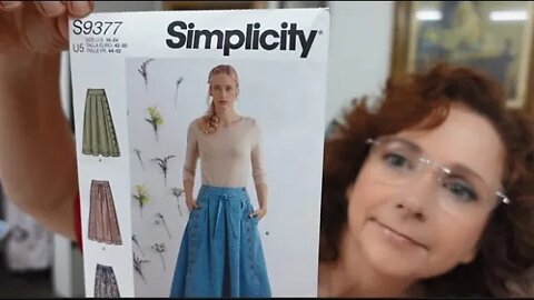 Sewing Simplicity 9377 - Button-Up Skirt Tips and Review