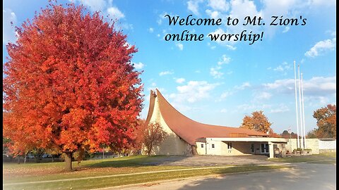 Mt. Zion Lutheran Church (WELS), Ripon, WI 10-1-23