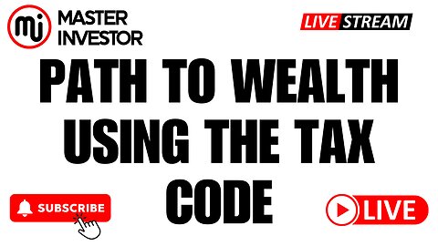 Path to Wealth Using The tax Code: Taxes on Real Estate Investments | "MASTER INVESTOR" #wealth #we