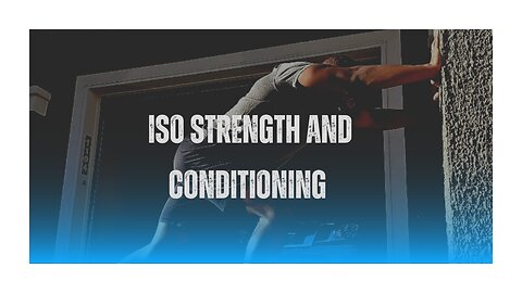 Over-Coming Isometrics Strength and Conditioning