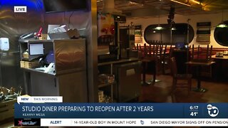 Studio Diner in Kearny Mesa prepares to reopen after 2 years