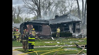 2 injured after house explosion in Inkster; fire crews currently on the scene