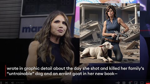 Trump VP Prospect Kristi Noem Shot & Killed Family's Dog And Goat, She Reportedly Writes In New Book