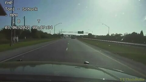 Florida Highway Safety Patrol releases dash cam video of crash involving trooper
