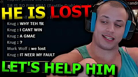 Tyler1 Cures THE MOST DEPRESSED League Player