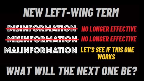 The Left Adopts A New Term Due to The Old Ones No Longer Working