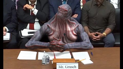 Unseen Footage of Mr. Grusch from inside the SCIF!