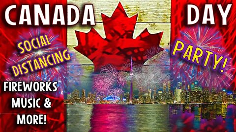 Canada Day Fireworks SD Party | Fireworks, Music & More July 1st Live #canada Party