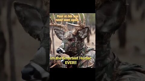 Poor ol Jeb was never seen again #hunting #huntingseason #fails #humor