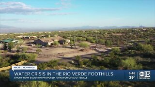 New plan proposed to get water to Rio Verde Foothills