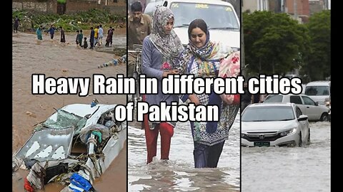 Heavy Rain in Pakistan😭Heavy Rain in Different cities of Pakistan😩