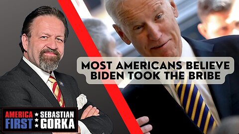 Most Americans believe Biden took the bribe. Robert Cahaly with Sebastian Gorka on AMERICA First