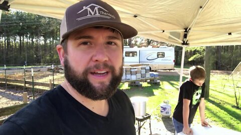 What You NEED & How to SET UP For Chicken Butchering... and This Happens! | VLOG - The Mac's