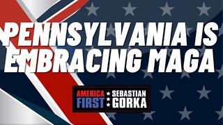 Pennsylvania is embracing MAGA. Doug Mastriano with Sebastian Gorka on AMERICA First