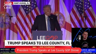 President Trump Speaks at Lee County GOP Dinner