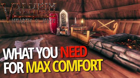 How To Get Maximum Comfort In Hearth And Home - Valheim